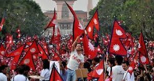 Democracy day in Nepal