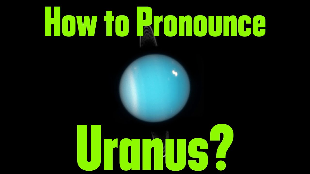 How does NASA pronounce Uranus?