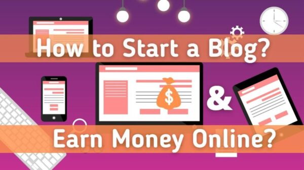 Start blog to earn money online