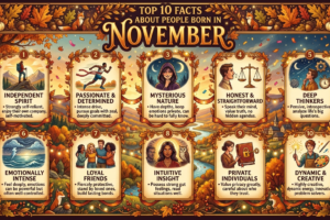 Top 10 Facts About People Born in November