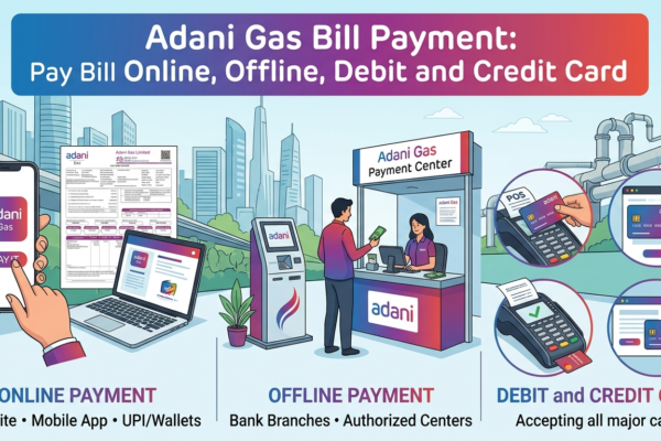 Adani Gas Bill Payment: Pay Bill Online, Offline, Debit and Credit Card