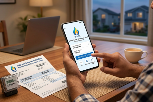 DGVCL Bill Payment: Pay Bill Online, Offline and Receipt Download
