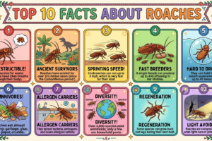 Top 10 Facts About Roaches