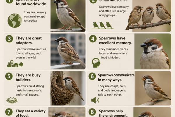 Top 10 Interesting Facts About Sparrows