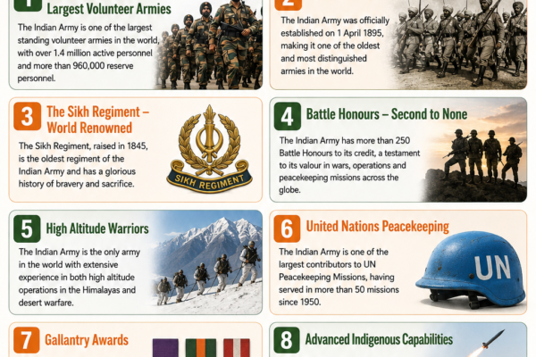 Top 10 Interesting Facts About the Indian Army