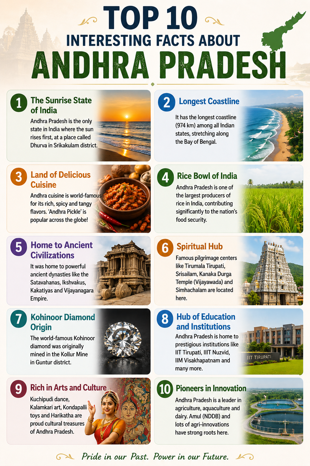 Top 10 Interesting Facts About Andhra Pradesh