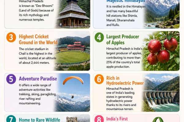 Top 10 Interesting Facts About Himachal Pradesh